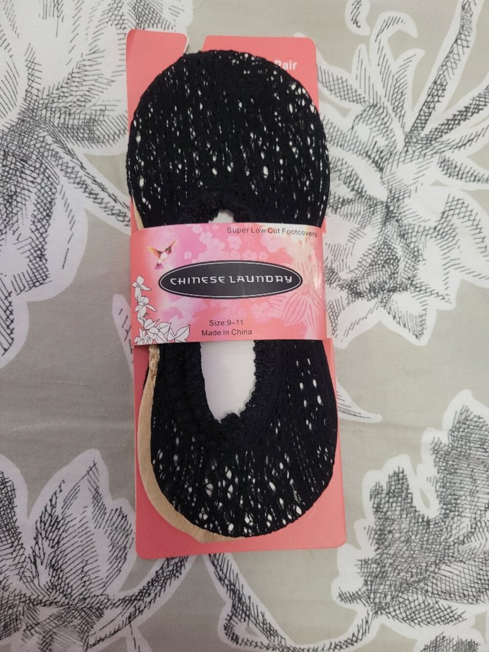 Chinese Laundry 4 Pair No Show Socks NWT
